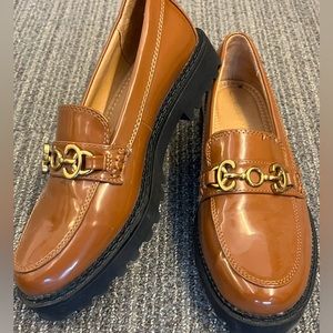 Sam Edelman Circus NY light brown loafers